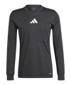 adidas Trikot langarm Schwarz - schwarz