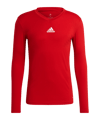 adidas Team Base Top langarm Rot - rot