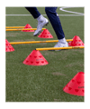 Cawila Trainingsstange L | 1,60m | Ø 25mm | Rot - rot