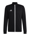 adidas Entrada 22 TK Trainingsjacke Schwarz - schwarz