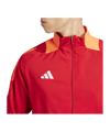 adidas Tiro 24 Competition Präsentationsjacke Rot - rot