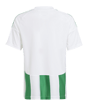 adidas Striped 24 Trikot Kids Weiss Grün - weiss
