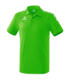 Erima Essential 5-C Poloshirt Grün Weiss - gruen