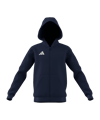 adidas Entrada 26 Kapuzenjacke Kids Blau - blau