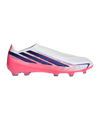 adidas F50 Hyperfast Pro Laceless FG Weiß - weiss