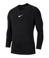 Nike Park First Layer Top langarm Schwarz F010 - schwarz