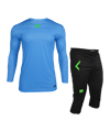 KEEPERsport Torwarttrikot Set LS Kids Blau F425 - blau