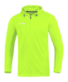 JAKO Run 2.0 Kapuzenjacke Running Grün F25
