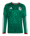 adidas Mexiko Trikot Langarm Home WM 2026 Grün | - gruen