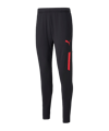 PUMA individualCUP Trainingshose Schwarz Pink F43 - schwarz
