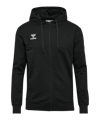 Hummel Go 2.0 Chevron Kapuzenjacke Schwarz F2001 