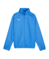 PUMA teamGOAL Allwetterjacke Kids Blau Weiss F02 - blau