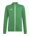 adidas Entrada 22 TK Trainingsjacke | Grün Weiss - gruen