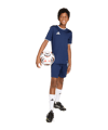 adidas Entrada 26 Trikot Kids Dunkelblau - weiss