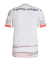 adidas FC Bayern München Authentic Trikot Away 2025/2026 Weiß - weiss