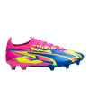 PUMA ULTRA Ultimate FG/AG Energy Pink Blau Gelb F01