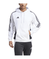 adidas Tiro 24 Hoody Weiss Schwarz | - weiss