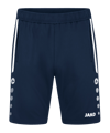 JAKO Allround Trainingsshort Damen Blau F900 - blau