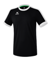 Erima Retro Star Trikot Schwarz Weiss - schwarz