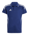 adidas Tiro 25 Competition Polo Kids Blau - blau