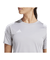 adidas Tiro 24 Trikot Damen Grau Weiss - grau