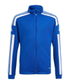 adidas Squadra 21 Trainingsjacke Kids Blau Weiss - blau