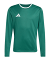 adidas Entrada 26 Trikot Langarm Kids Grün - gruen