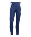 adidas Tiro 24 Slim Trainingshose Blau Weiss - blau