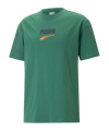 PUMA DOWNTOWN Logo T-Shirt Rot F37 - rot