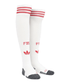 adidas Fortuna Düsseldorf Strumpfstutzen Away 2026/2027 Weiß - weiss