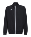 adidas Entrada 22 Präsentationsjacke Kids Schwarz - schwarz