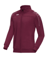 JAKO Classico Polyesterjacke Kids Dunkelrot F14 - rot