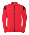 uhlsport Squad 27 Classic Jacke Kids Rot Schwarz F62 - rot