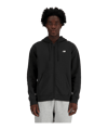 New Balance Sport Essentials Logo Fleece Jacke Schwarz FBK - schwarz
