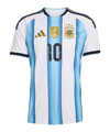 adidas Argentinien Messi Trikot Home WM 2026 Weiß | - weiss