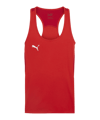 PUMA teamGOAL Tanktop Damen Rot F01 - rot