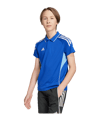 adidas Tiro 25 Competition Polo Kids Blau - blau