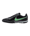Nike Tiempo Ligera Pro Low TF Schwarz F002 - schwarz