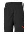 PUMA teamLIGA Short Schwarz Rot F41 - schwarz