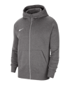 Nike Park 20 Fleece Kapuzenjacke Kids Grau F071 - grau
