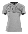 Kempa Wave 26 Trikot Damen Grau Schwarz F05 