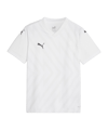 PUMA teamGLORY Trikot Kids Weiss Schwarz F04 