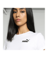 PUMA ESS Small Logo T-Shirt Damen F02 - weiss