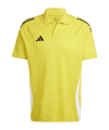 adidas Tiro 24 Competition Poloshirt Gelb Weiss - gelb