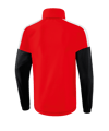 Erima Squad Regenjacke Rot Schwarz - rot