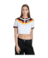 adidas DFB Deutschland Cropped Trikot Home WM 2026 Damen Weiß - weiss