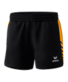 Erima Six Wings Worker Short Damen Schwarz Orange - schwarz