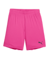 PUMA teamGOAL Short Kids Pink Schwarz F25 - rosa