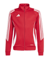 adidas Tiro 24 Trainingsjacke Kids Rot Weiss - rot