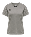 Hummel hmlCORE XK Poly Trikot Damen Grau F2006 - grau
